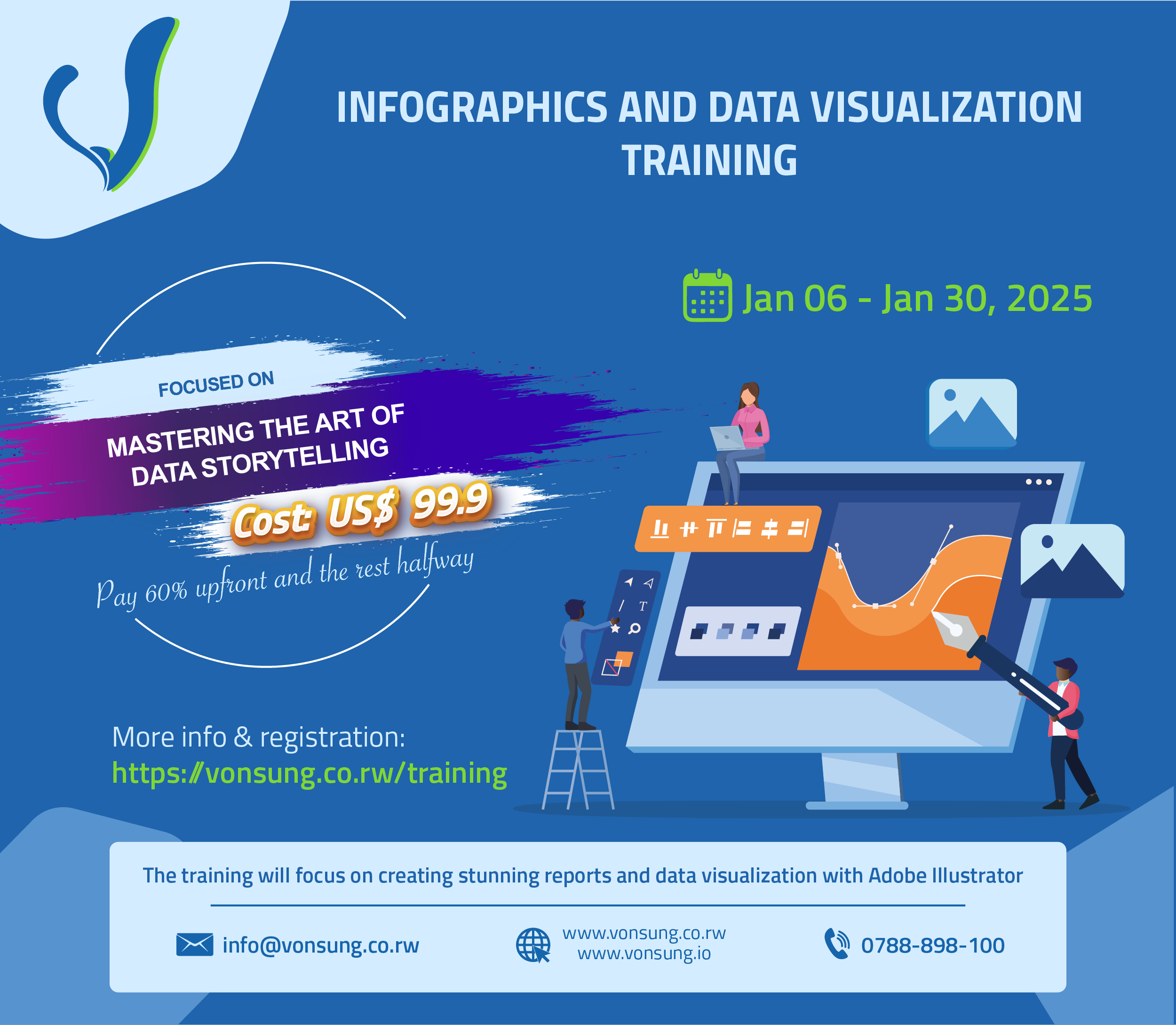 VONSUNG set to provide training on Infographics and Data Visualization
