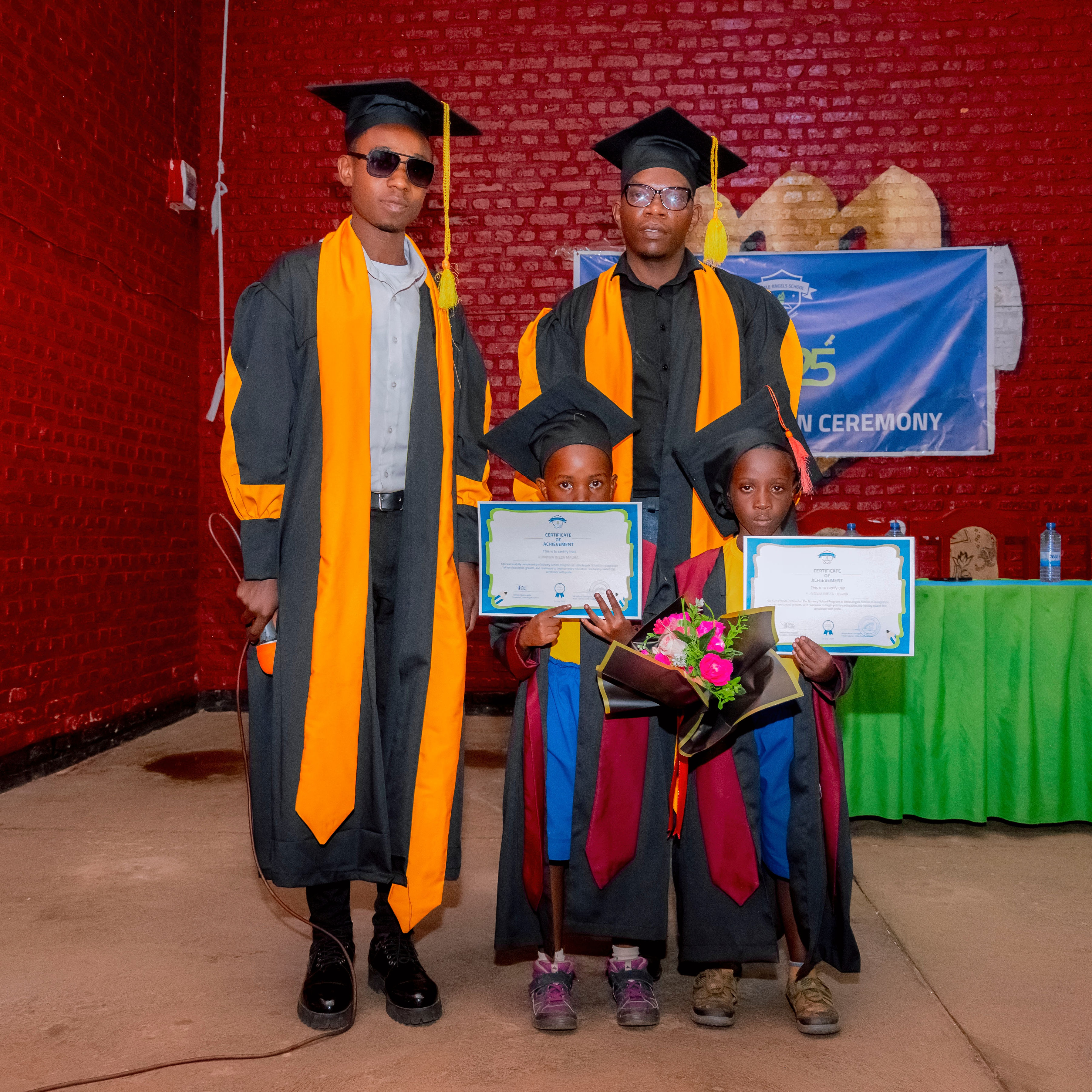 Little Angels School holds its first graduation ceremony in Gakenke